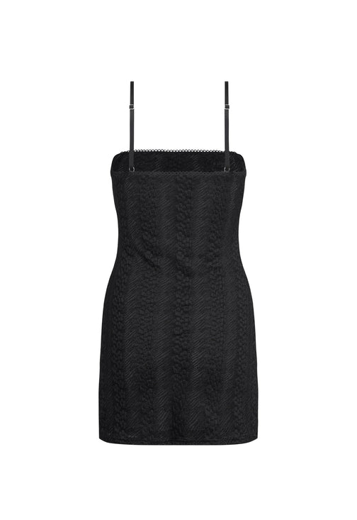 INTUITION MINI DRESS - ONYX
