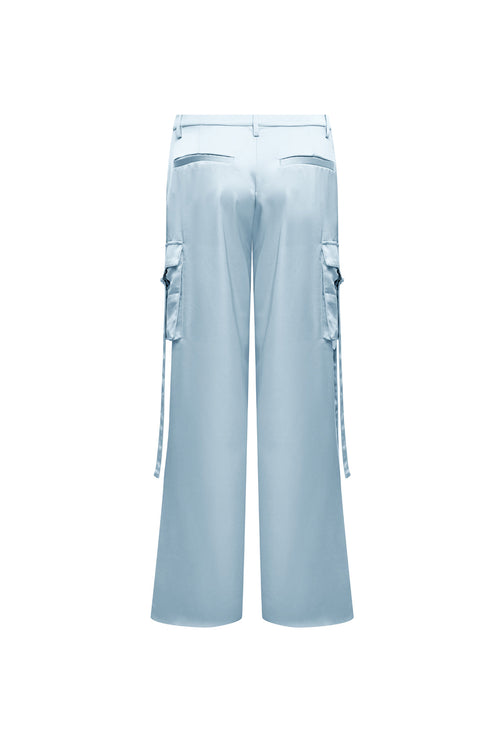 BUTTERFLY CARGO PANT - PALE BLUE