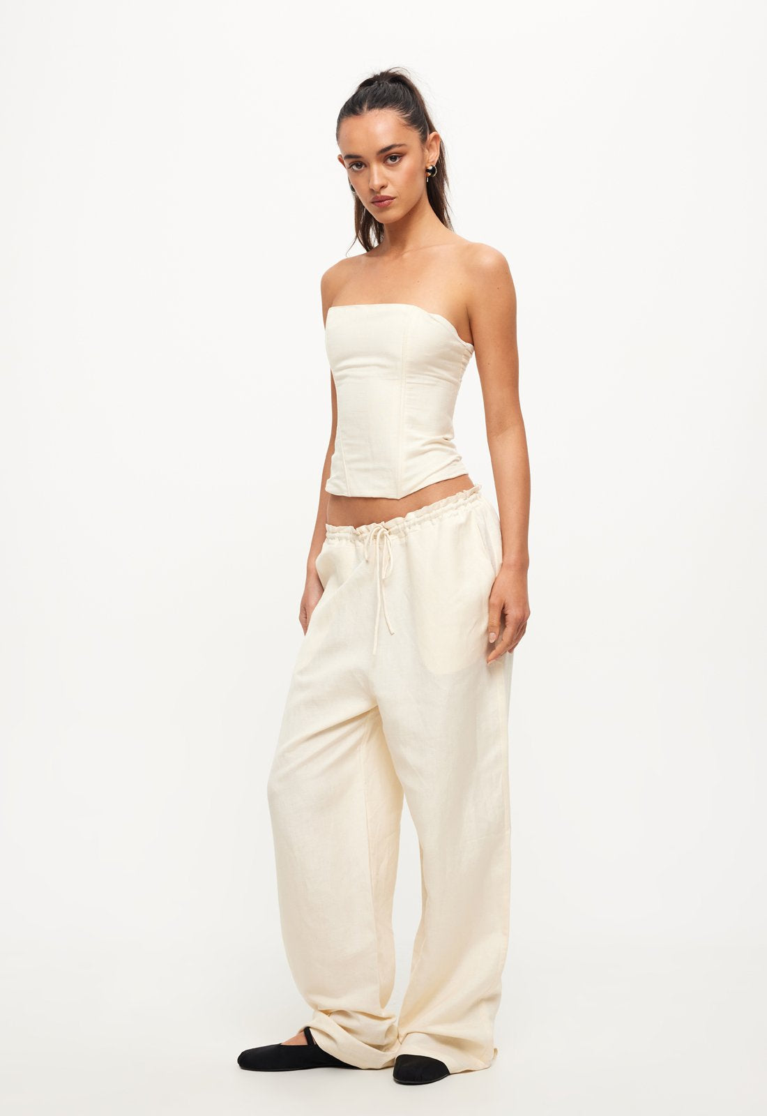 CATALONIA TUBE TOP - OFF WHITE