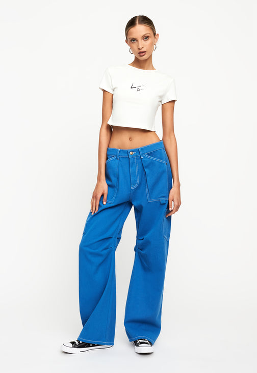 LOVE BITES BABY TEE - BLACK