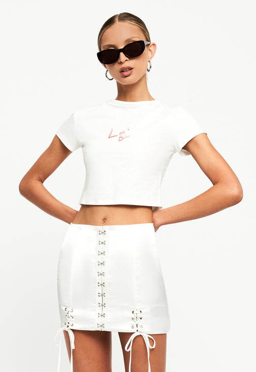 LOVE BITES BABY TEE - RED