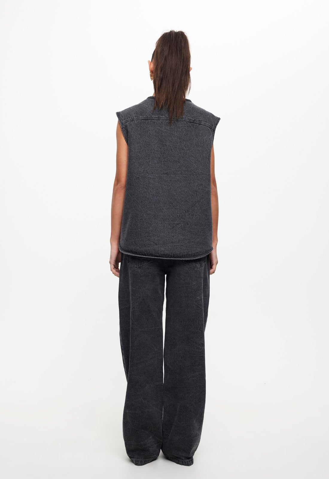 FREEDOM VEST - WASHED CHARCOAL